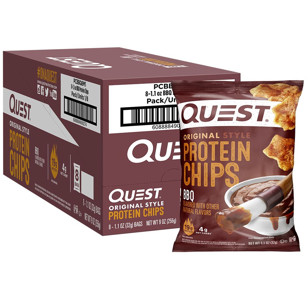 BBQ Original Style Protein Chips – Quest Nutrition