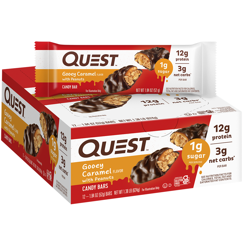 Gooey Caramel Candy Bar – Quest Nutrition