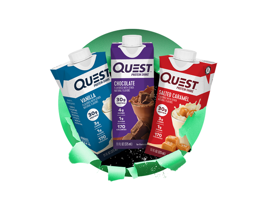 Quest Ready to Drink Protein Shakes Carousel