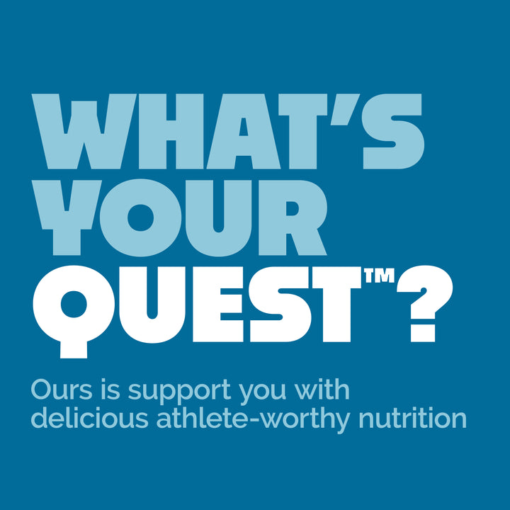 What's Your Quest? Ours is support you with delicious athlete-worthy nutrition