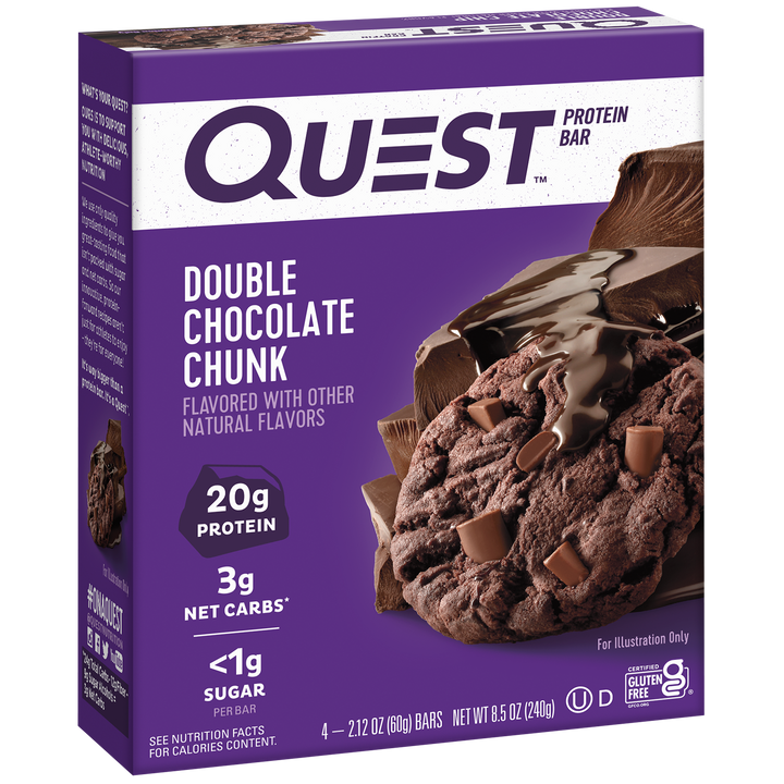 Double Chocolate Chunk Protein Bars