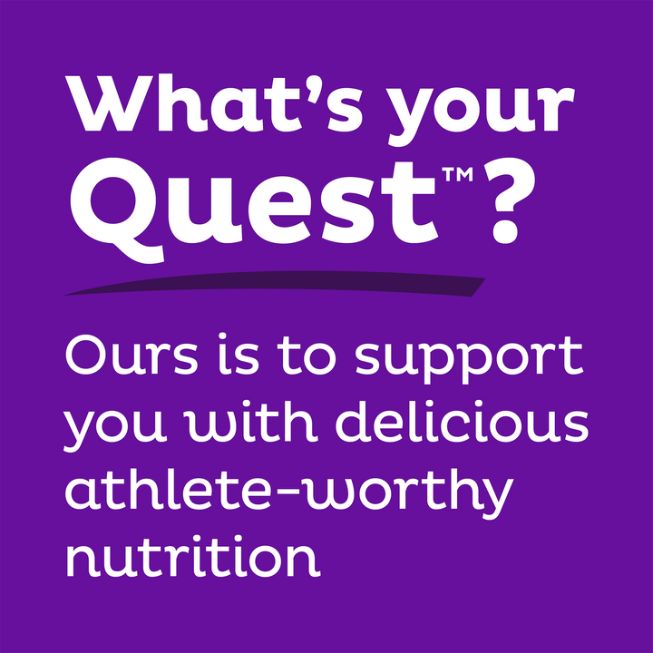 Double Chocolate Chunk Protein Bars; What's your Quest? Ours is to support you with delicious athlete-worthy nutrition