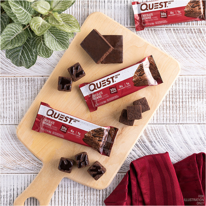 Chocolate Brownie Protein Bars lifestyle image