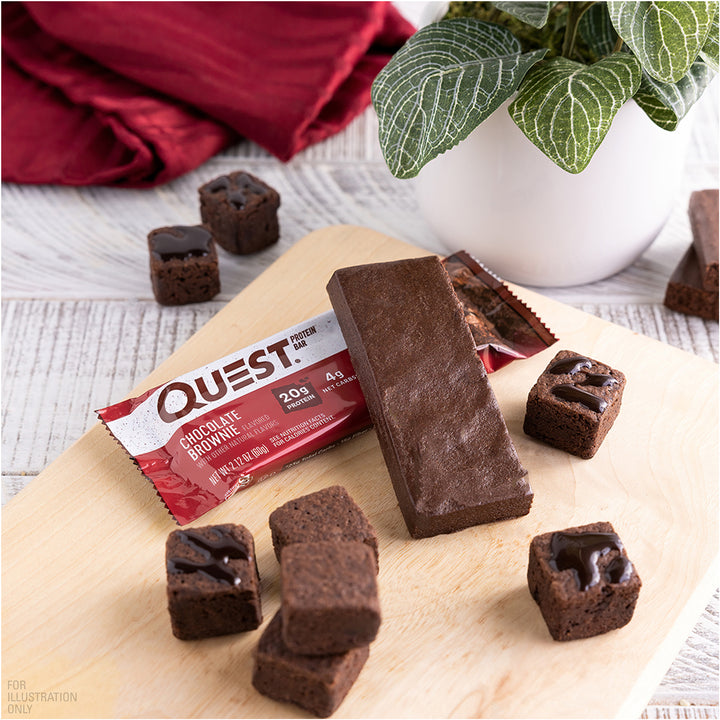 Chocolate Brownie Protein Bars lifestyle image