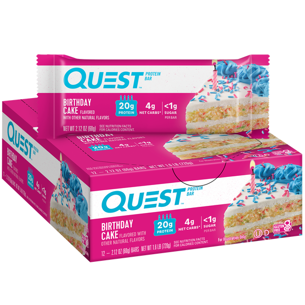 Quest Birthday Cake Protein Bar: A Delicious and Nutritious Treat