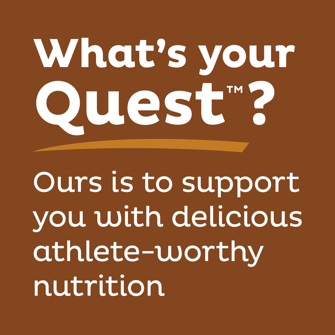 Peanut Butter Protein Powder; What's your Quest? Ours is to support you with delicious athlete-worthy nutrition