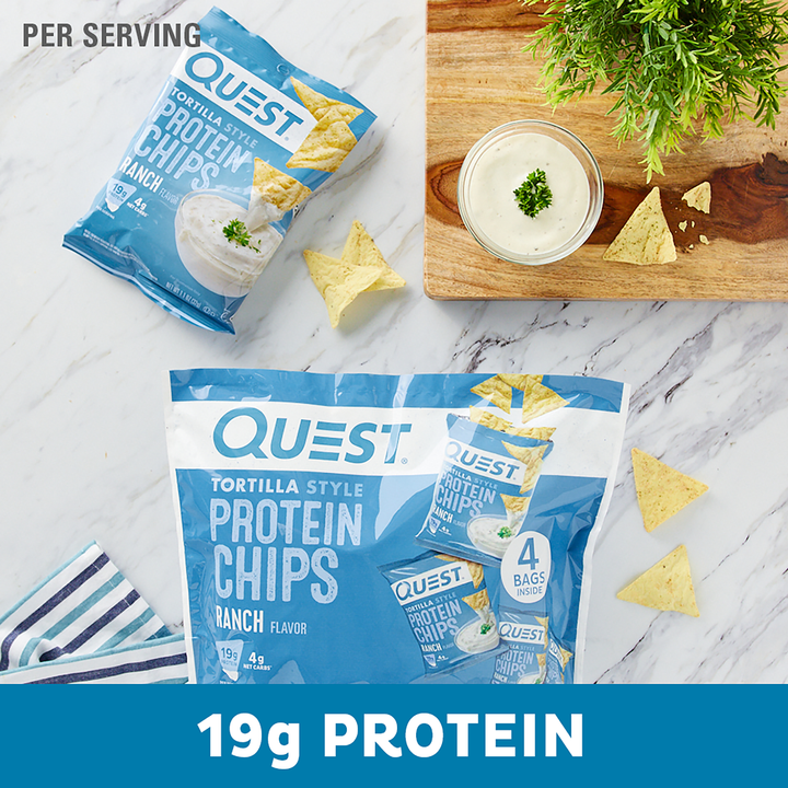 Ranch Tortilla Style Protein Chips 19g Protein