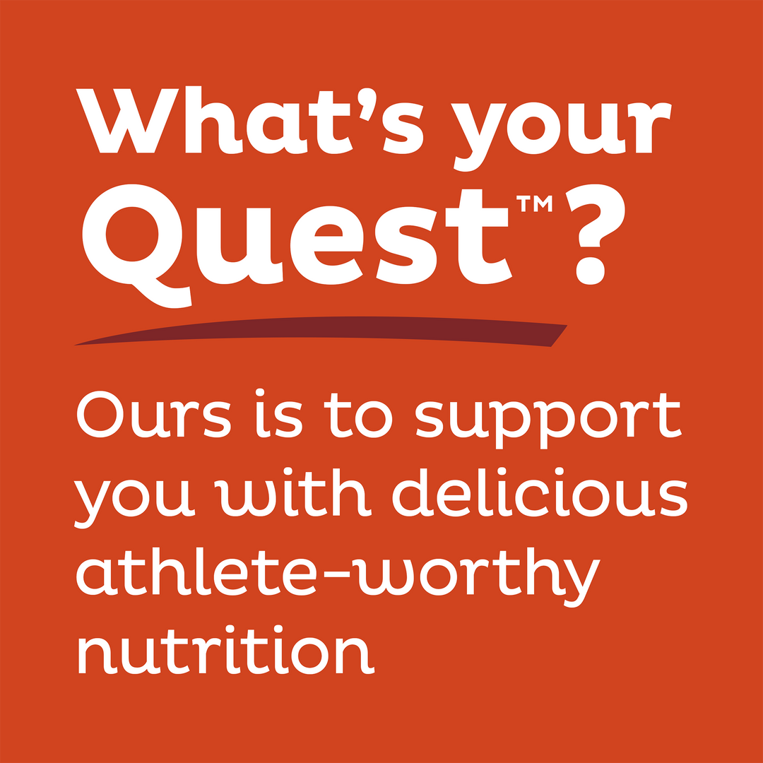 Chocolate Caramel Pecan Hero Protein Bars; What's your Quest? Ours is to support you with delicious athlete-worthy nutrition