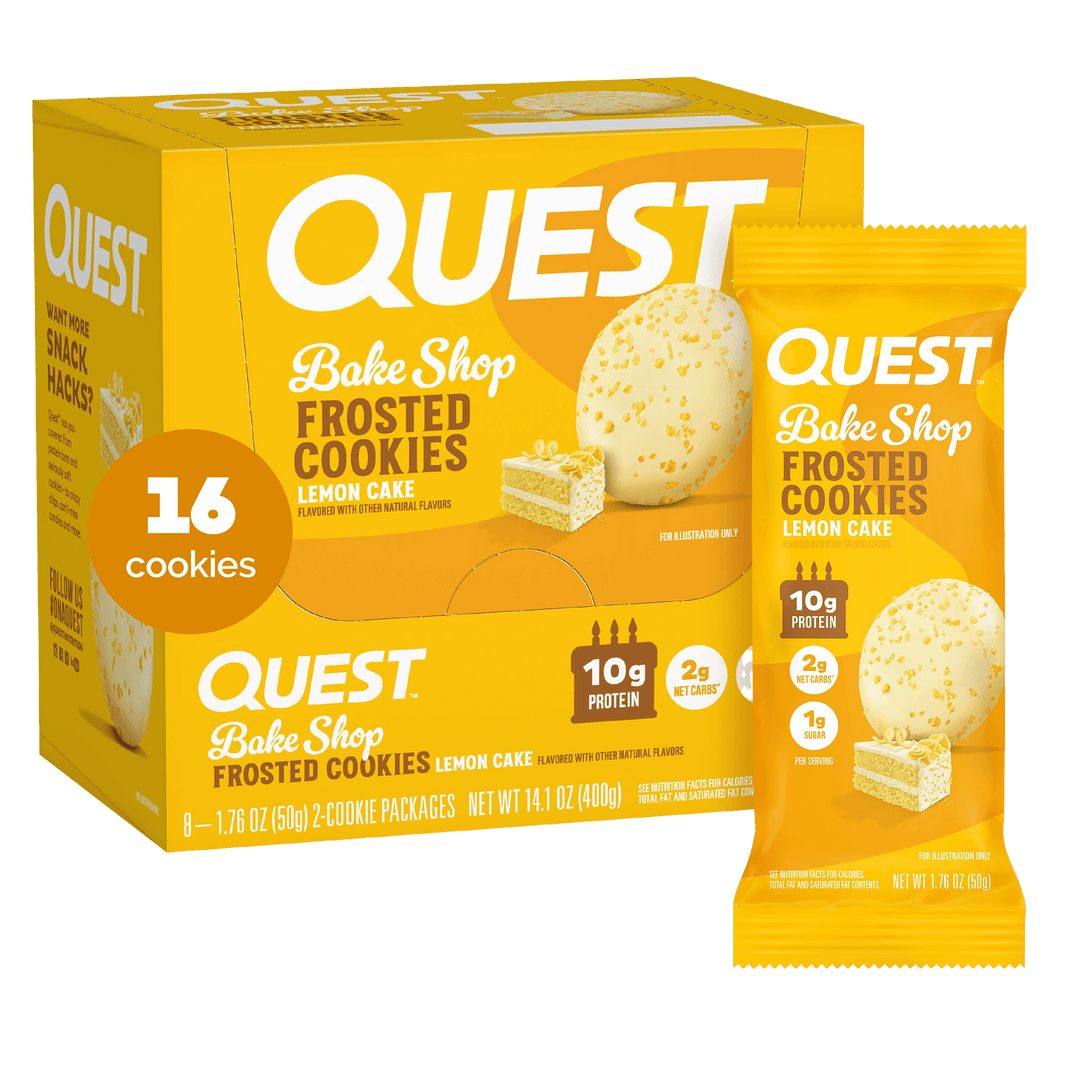 Lemon Cake Frosted Cookies Twin Pack