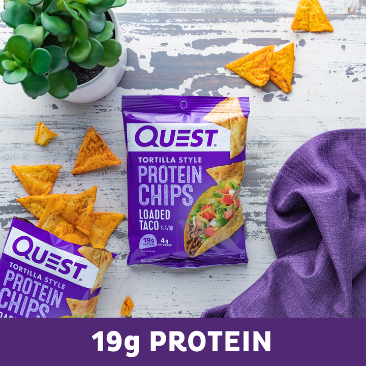 Loaded Taco Tortilla Style Protein Chips 19g Protein