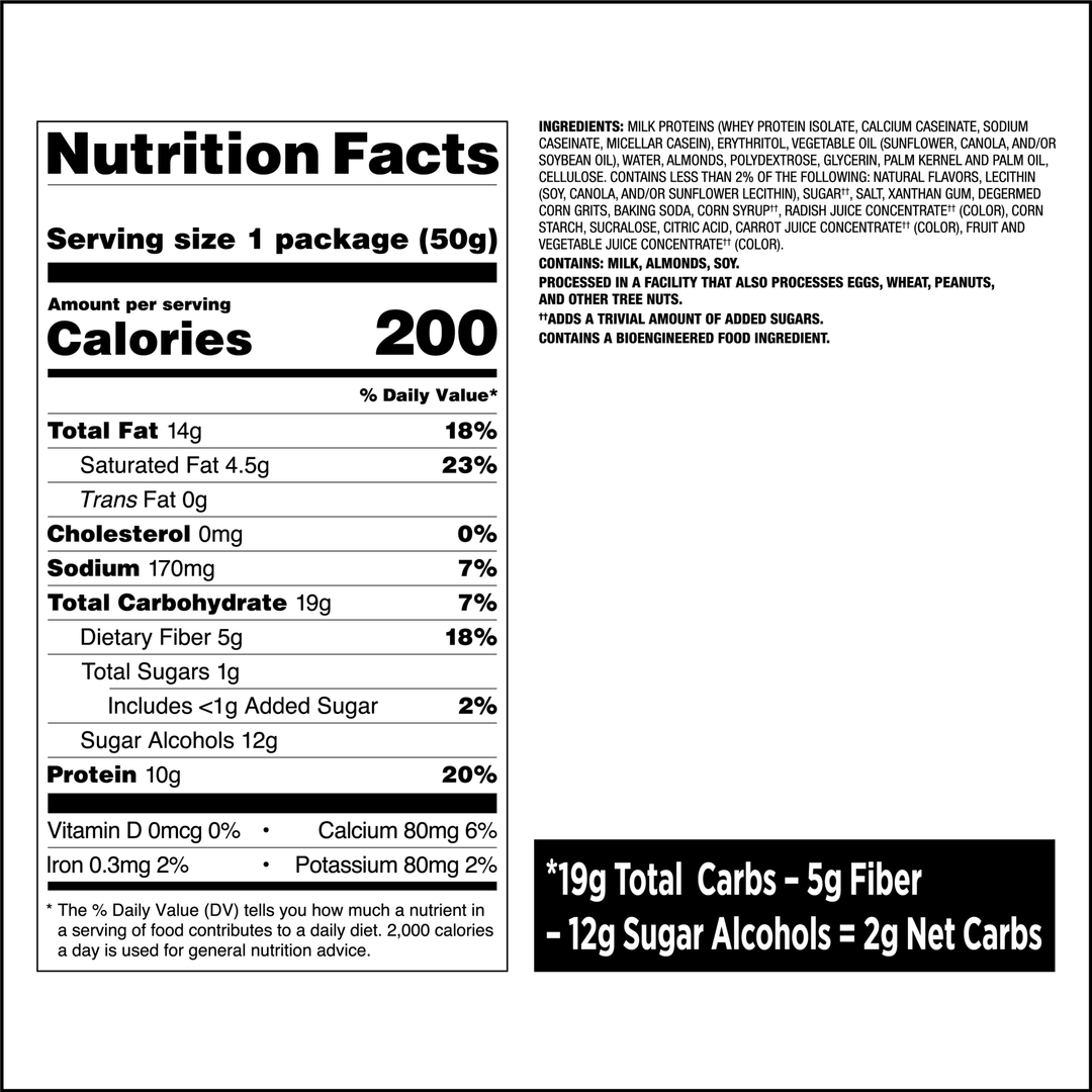 Strawberry Cake Frosted Cookies Twin Pack nutrition facts and ingredients