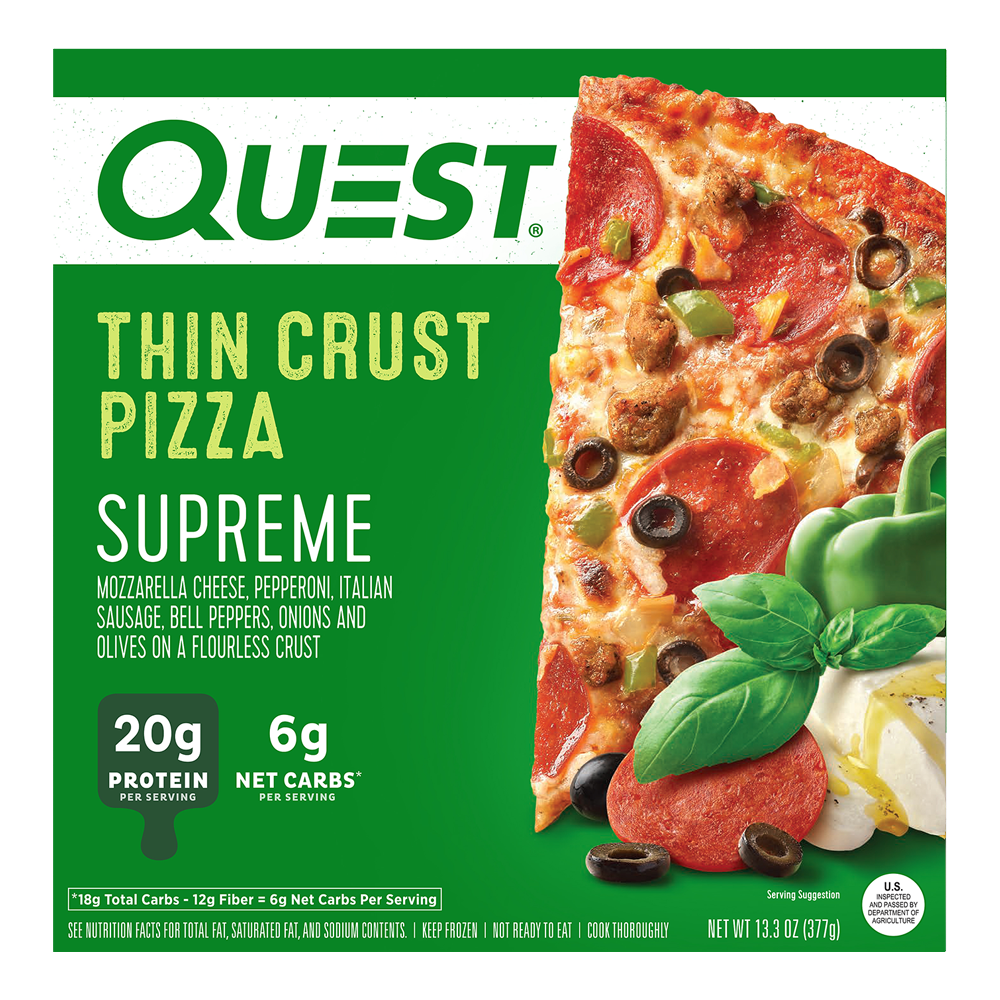 Quest Supreme Thin Crust Pizza Package