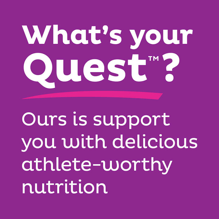 What's your Quest? Our is support you with delicious athlete-worthy nutrition