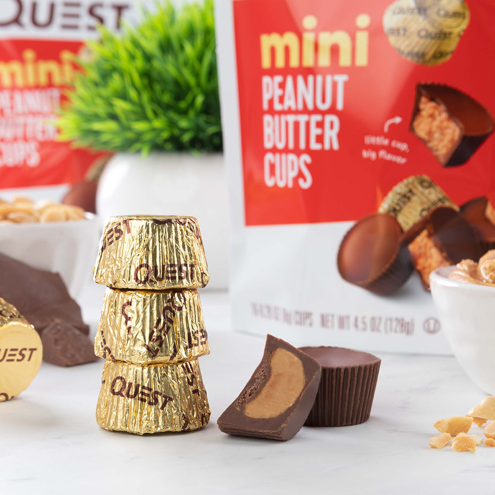 Mini Peanut Butter Cups 3-Pack glamour shot