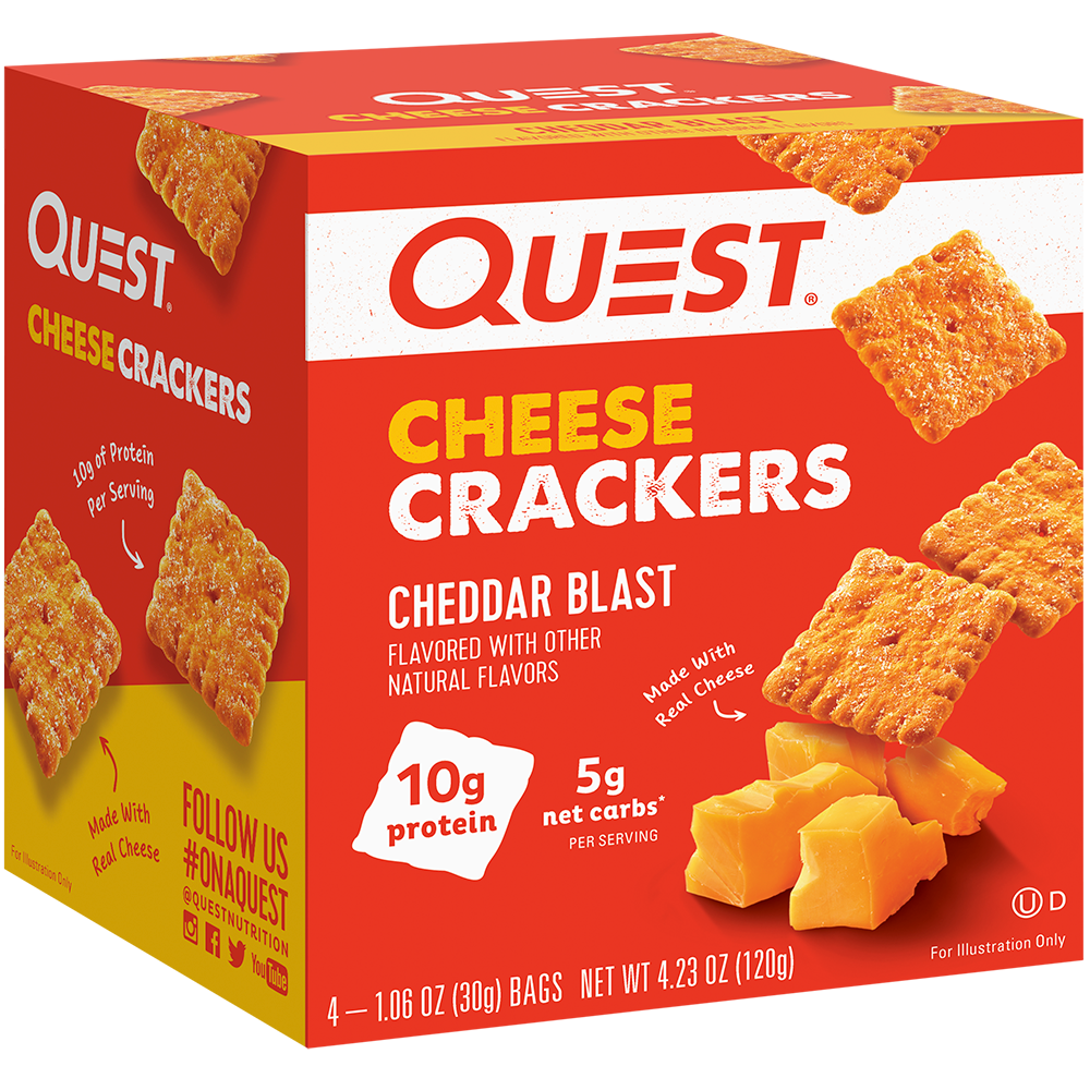 Cheese Crackers Cheddar Blast