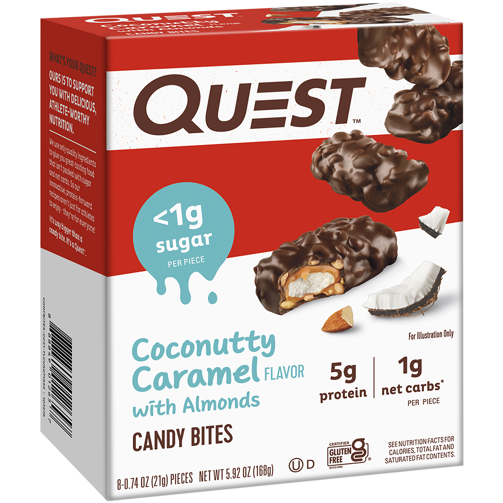 Coconutty Caramel Candy Bites