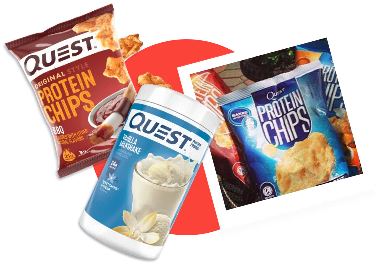 Quest Protein Chips and Quest Protein Powder