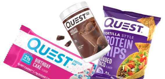 Quest Shake, Cookies and Chips